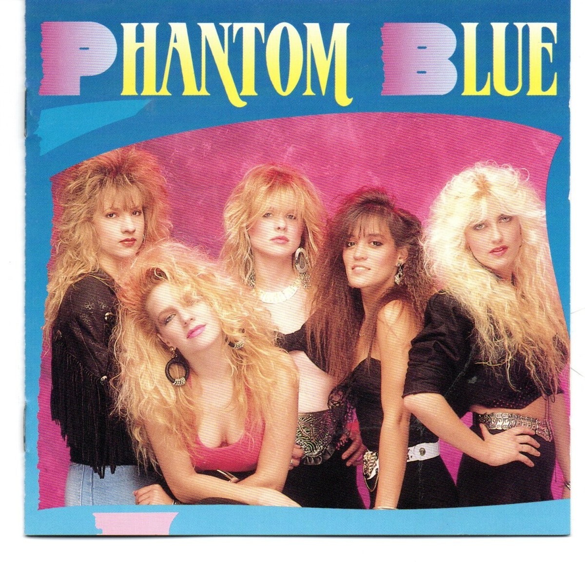 PHANTOM BLUE: PHANTOM BLUE CD JAPAN PRESS MELODIC METAL HARD ROCK