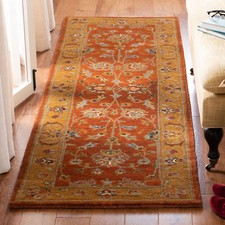 Safavieh Heritage RED / NATURAL 2'-3" X 8' Runner - HG820A-28