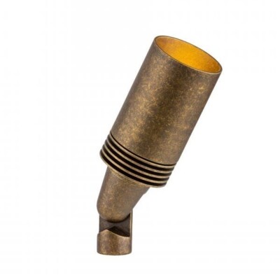 FX Luminaire VS VS-ZD-3LED-AB LED Up Light, Zoning Dimming Antique Bronze Finish