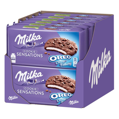 Milka Cookie Sensations Oreo, 156g, 12er Pack