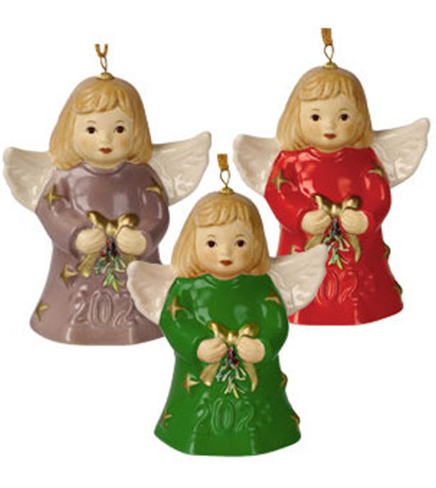 GOEBEL,  2023 ANNUAL ANGEL BELL, 48TH EDITION, 3-PIECE COLOR SET, BRAND NEW, MIB