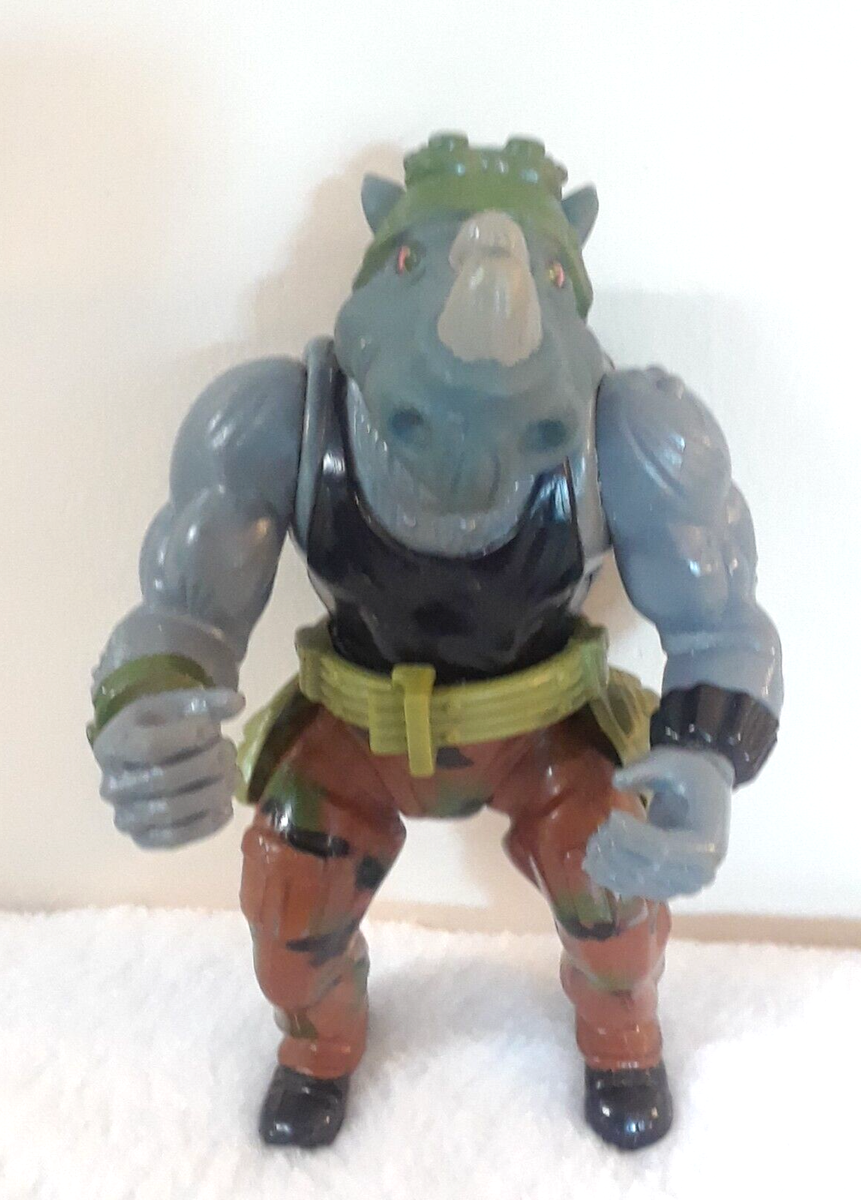 TMNT Rocksteady Rino Action Figure Teenage Mutant Ninja
