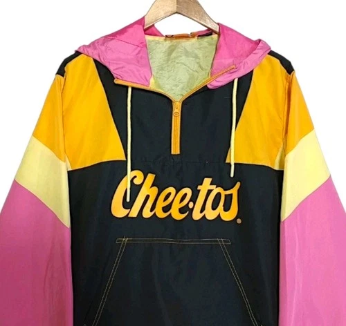 Cheetos Windbreaker Hoodie Size Small Chester Cheetah Basketball Jacket image 3