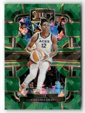 2024 Panini Select WNBA #94 Chelsea Gray Prizms Green Ice