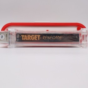NES Nintendo Game TARGET: RENEGADE - WATA GRADED B+! NEW & Sealed with H-Seam!