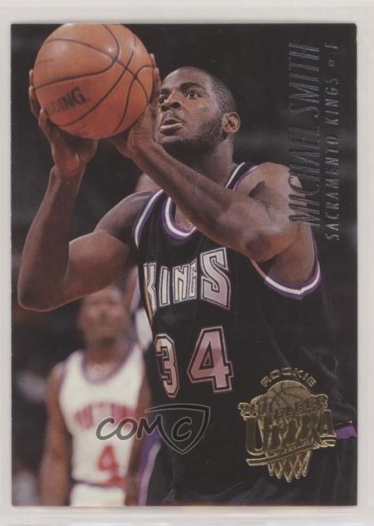 1994-95 Fleer Ultra Rookie Michael Smith #327 te2