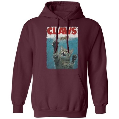 Cat Claws Funny Animal Parody - Cat Lover Unisex Hooded Sweatshirt
