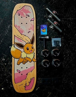 Pokémon Center × Bear Walker Eevee Skateboard (2025) | eBay