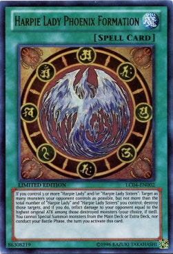 Harpie Lady Phoenix Formation LC04-EN002 Ultra Rare Englisch Excellent unl.
