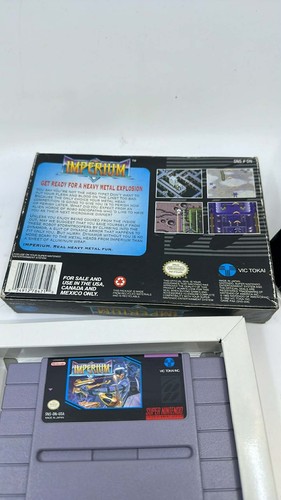 Imperium - SNES Super Nintendo 1992 Tokai - Complet en boite très bon état. - Photo 5/5