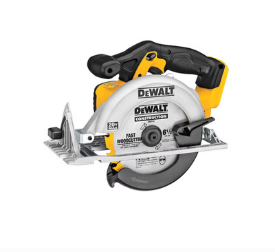 DEWALT 20-Volt MAX 6-1/2'' Cordless Circular Saw No Battery Charger