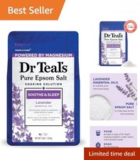 48 oz Lavender Epsom Salt Bath   Cruelty-Free Relaxation for All Skin Types