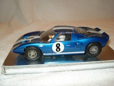 1/24 Scale Classic Vintage Mint Cox Ford GT Slot Car in Display Case.