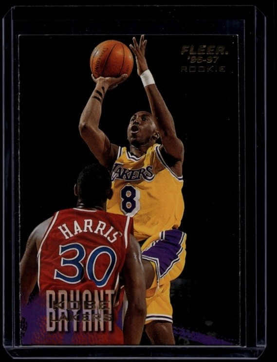 1996-97 Fleer Basketball Kobe Bryant #203 Rookie