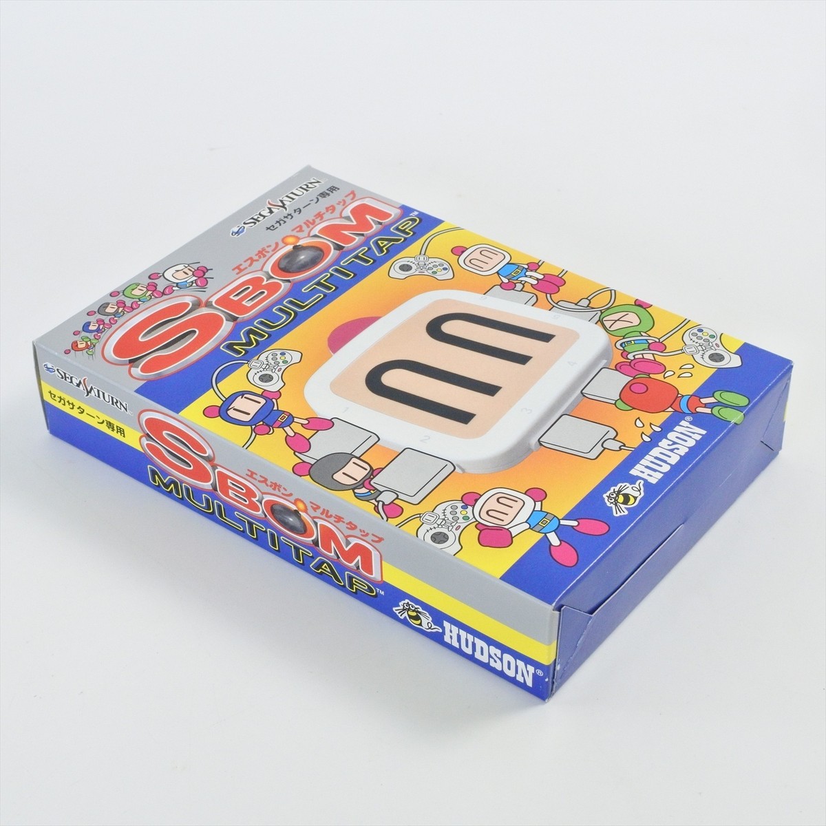 Sega Saturn SBOM Bomberman Taisen Pack S Bom Joy Card Multi Tap