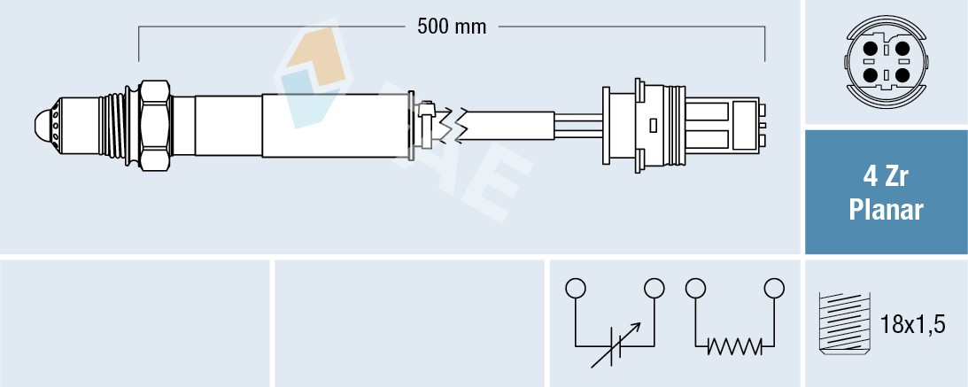 Fits FAE 77443 LAMBDA SENSOR   ⭐UK Stock⭐