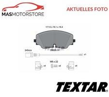 SATZ BREMSBELÄGE BREMSKLÖTZE VORNE TEXTAR 2062601 A FÜR VW GOLF VIII,ARTEON