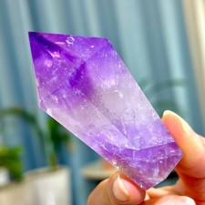 108G Natural Amethyst geode quartz cluster crystal specimen Healing