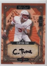 2023 5 Card Draw Rainbow Holo Foil - Orange 3/5 Clayton Tune Rookie Auto RC 0rd2. rookie card picture