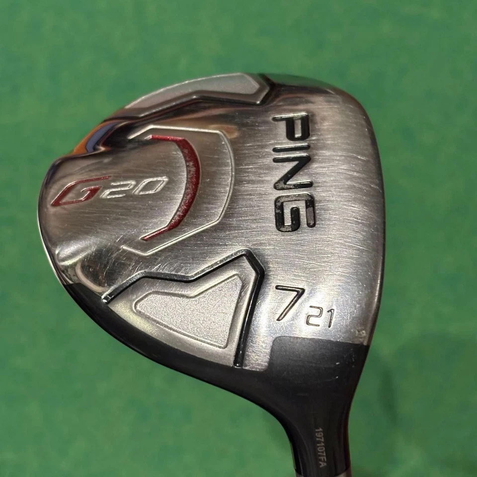 PING G20 7W 21° Fairway Legno Rombax Tipo X 75 S Flex RH Giappone Spedizione Gratuita - Immagine 2 di 4