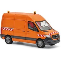 Busch 54008 H0 Mercedes Benz Sprinter, Orange H0 + Neu