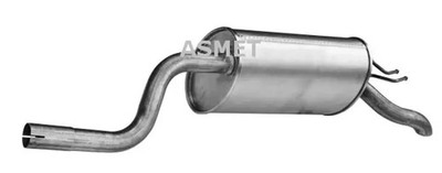 Endschalldämpfer 16.043 ASMET für FIAT PUNTO