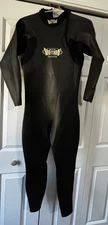 PRO MOTION TRIATHLON Black NEOPRENE FULL BODY WETSUIT  Men’s Medium