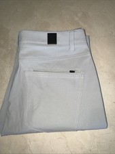 VUORI MENS LIGHT GREY TECH STRETCH PERFORMANCE PANTS SIZE 32/32 128