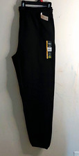 Women  s Black Crewneck Pullover Sweatshirt L Solid Fleece Polyester Raglan2pic