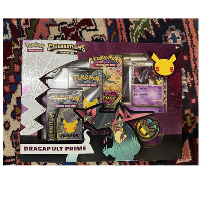 Nintendo Pokémon TCG Celebrations Dragapult Prime Starter Box Englisch Promo