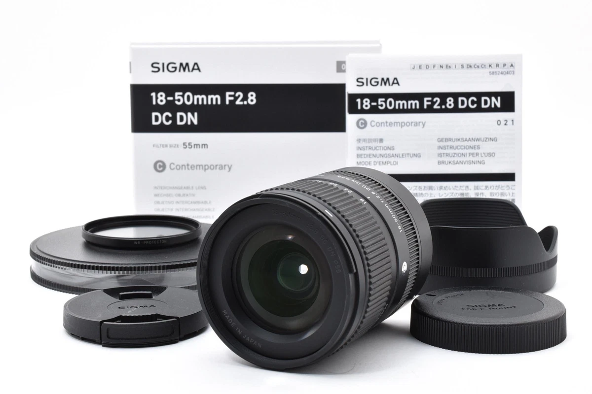 Sigma DC f/2.8 Camera Lenses 18-50mm Focal for sale | eBay
