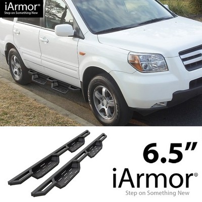 APS 6.5'' Pocket Steps Side Armor Square for 03-08 Honda Pilot Acura MDX