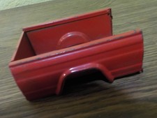 vintage tonka mini or little jeep truck red bed for parts