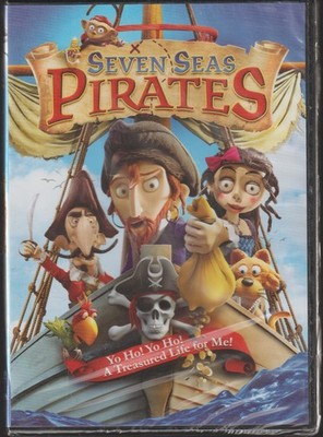 Seven Seas Pirates Tournier Anamation DVD New Sealed