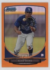 2013 Bowman Draft Picks Chrome Orange Refractor /25 Kean Wong #BDPP51 16tx