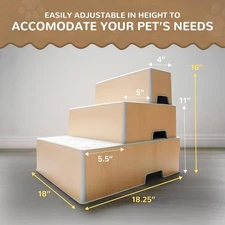 Pet Easy Steps Stairs for Small & Med Dog