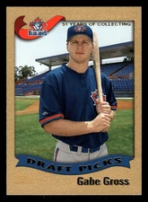 Gabe Gross Toronto Blue Jays 2002 Topps Gold #329 SN /2002