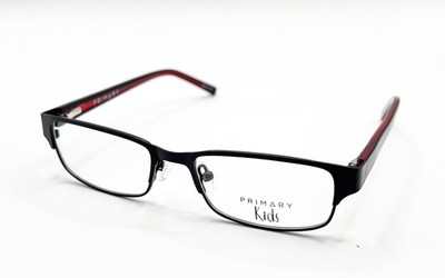 NEW PRIMARY PK109 MATTE BLACK AUTHENTIC EYEGLASSES 48-16
