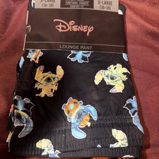 New Disney Lilo And Stitch Sleep Lounge Pajama Pants Halloween Vampire Mummy