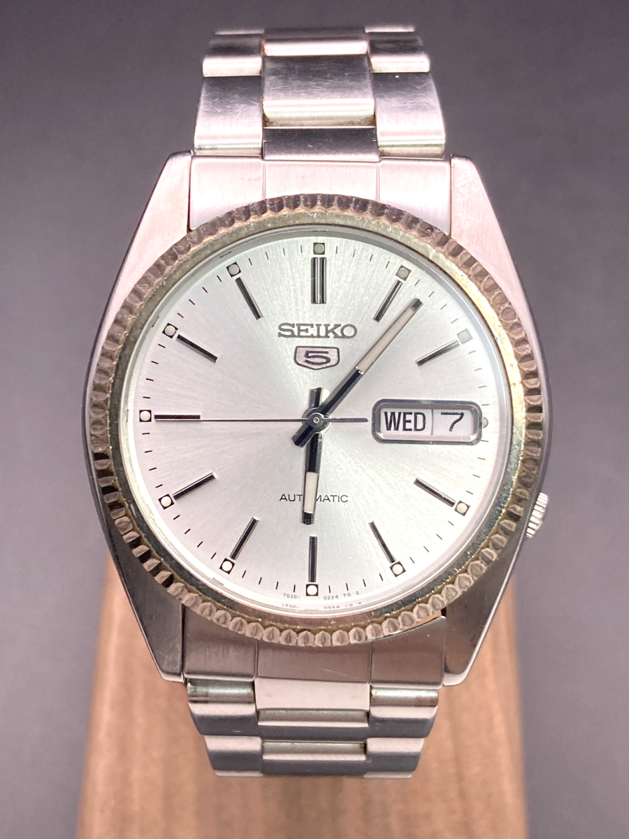 SEIKO5（セイコー5）デイデイト自動巻き腕時計【7S26-3110】 Near Mint] SEIKO 7S26-3110 SEIKO 5 Mens Vintage Watch Automatic