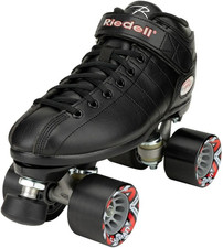 Riedell R3 Roller Skates for Men and Women - Ultra-Durable Indoor Quad Skate wit