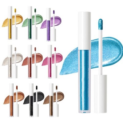 Women 1Pc Highlighter Effect Glitter Liquid Eyeshadow Glitter Shimmer Eyeshadow