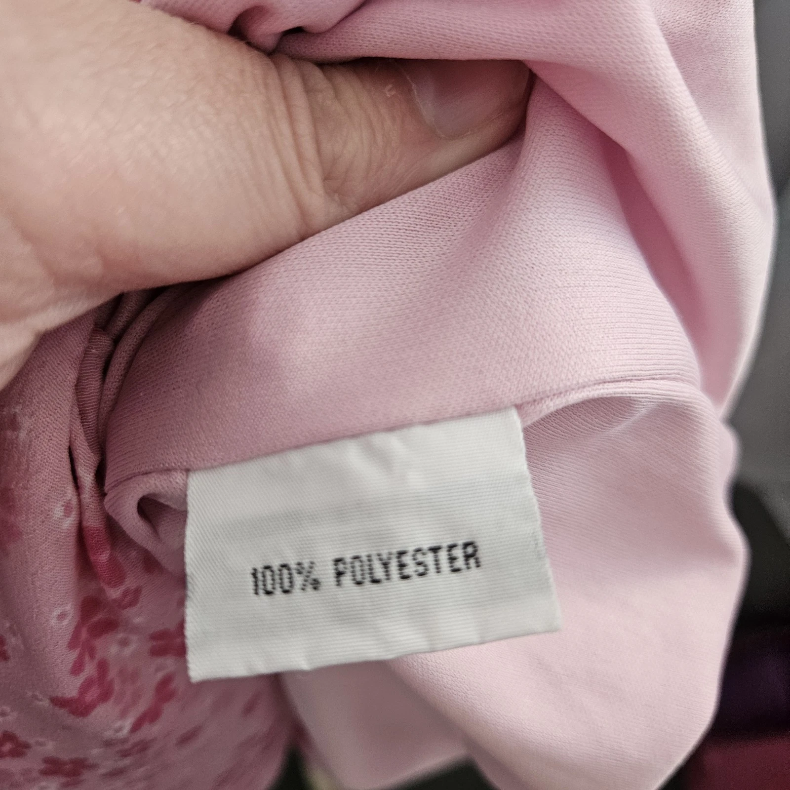 VETEMENTS Abito floreale rosa azienda abbigliamento autentico taglia 14