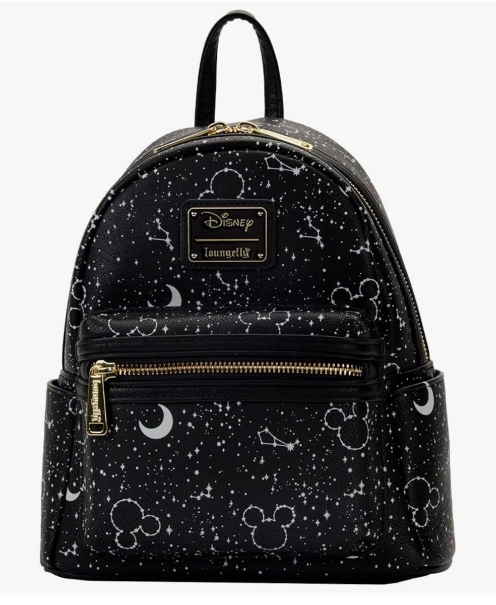 NWT Loungefly Disney Mickey Constellation Stars Glow In Dark  display picture 3