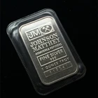 Vintage Johnson Matthey 1 Oz .999 Fine Silver Bar S/N #513041 SEALED