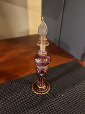Purple Egyptian Perfume Bottle! NIB! 