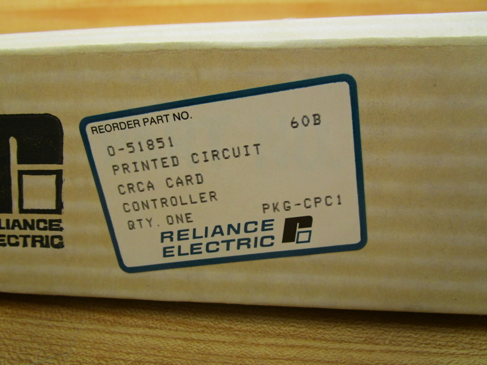 Reliance Electric 0-51851 CRCA Controller Card  O-51851