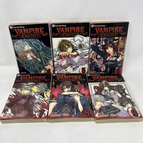 Vampire Knight Manga Volumes 4-9 English - Matsuri Hino - Good Condition - Picture 1 of 7