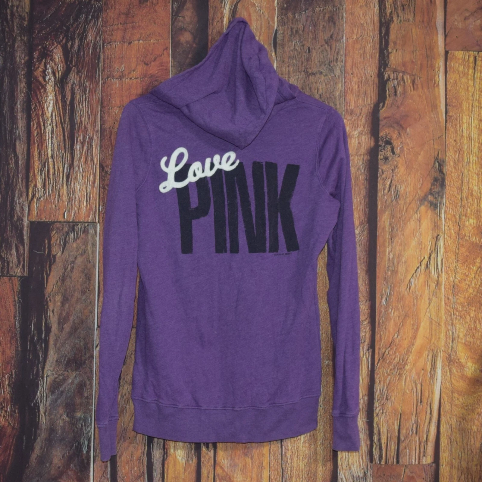 UNDERCOVER Felpa con cappuccio VICTORIA'S SECRET PINK donna taglia S