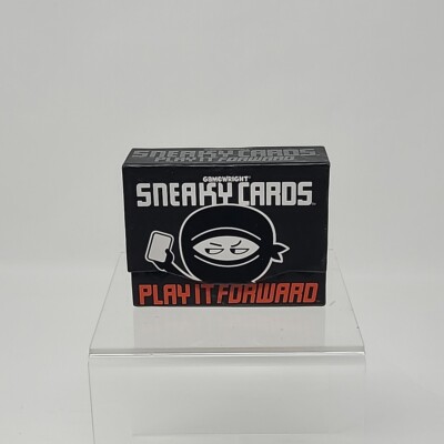Sneaky Cards Play It Forward - Interactive Card Game by Gamewright - New